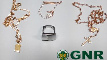 GNR Faro- Jóias recuperadas