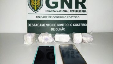 GNR UCC - Apreensao cocaina
