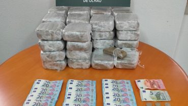 GNR UCC - Apreensão de droga