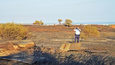 GNR no canil ilegal destruído pelo fogo_rb
