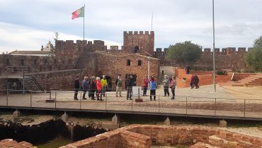 Guia interprete no Castelo de Silves|Guia interprete no Castelo de Aljezur
