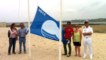 Hastear Bandeira Azul 2014 em Olhão_CMO