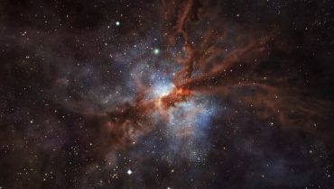 Artist’s impression of the galaxy NGP–190387