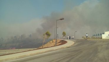 Incendio perto do hotel autodromo