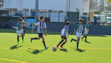 Jogo Sub 14 no Centro de Treinos Major David Neto