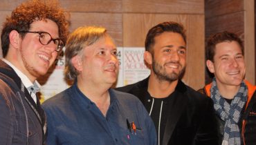 Nuno Inácio com os acordeonistas internacionais