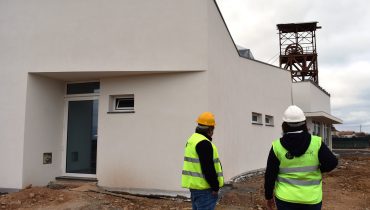 Obra do Centro de Receção e Acolhimento do Parque Mineiro de Aljustrel
