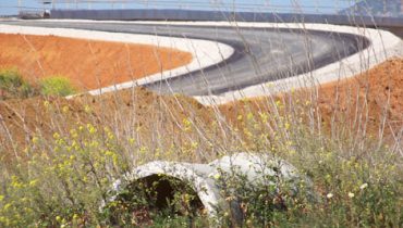 Obras na EN125 paradas