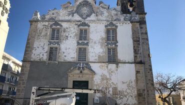 Obras na Igreja Matriz de Olhão