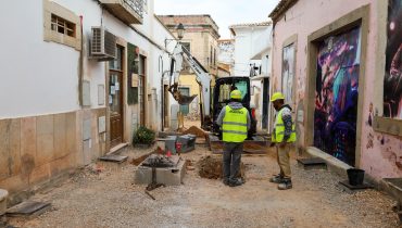 Obras zona histórica de Loulé. Maio 2025. MC (3)