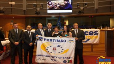 PORTIMAO RECEBE BANDEIRA CED|COMITIVA PORTUGUESA PORTIMAO
