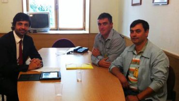 Cristóvão Norte com os representantes das associações