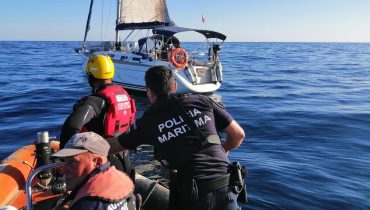 Policia Maritima veleiro largo olhão
