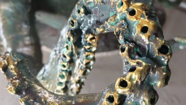 Polvo escultura