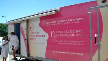 A unidade móvel de rastreio do cancro da mama