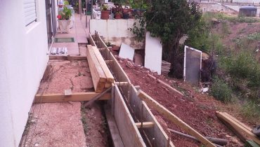 Reconstrução Muro Bairro Caixa Água Silves