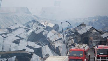 Retail Park destruído
