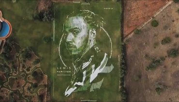 Retrato Lewis Hamilton Huariu|Imagem Lewis Hamilton Mexilhoeira