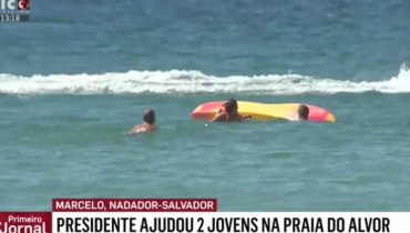 Salvamento Marcelo Praia Alvor