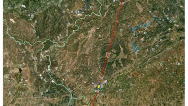 Trajeto do tornado|silves