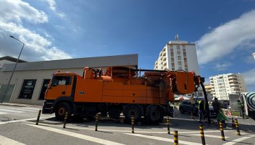 Viatura limpeza coletores