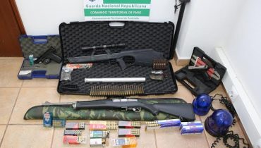 armas apreendidas