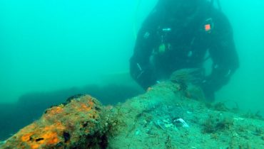 Arqueologia subaquática no estuário do Arade – Foto: DGPC