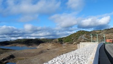 barragem beliche sem agua