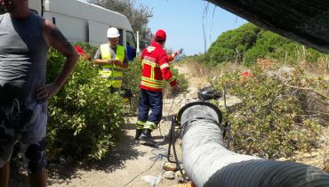 bombeiros portimão_salvamento_1|bombeiros portimão_salvamento_2|poço 20 metros