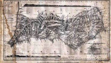 carta corográfica do Algarve