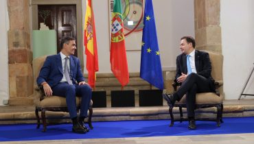cimeira luso espanhola (15)|Ministro Castro Almeida e o seu homólogo espanhol_PL