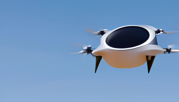 craiyon_170330_a_image_of_a_futuristic_flying_vehicle_similar_to_a_drone_transporting_people_in_Alga