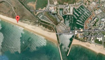 crime na praia da falésia