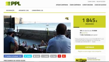 crowdfunding arrifana sunset fest|cartaz_arrifana_2018_0|peter oliver