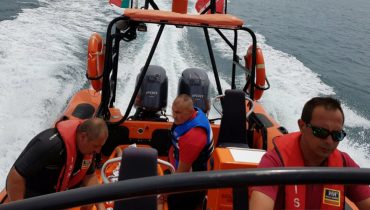 evacuação maritima na praia da marinha