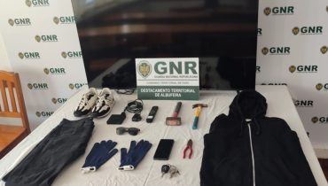 Bens apreendidos pela GNR