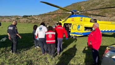 helicóptero do INEM
