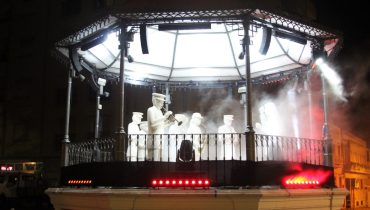 Coreto iluminado