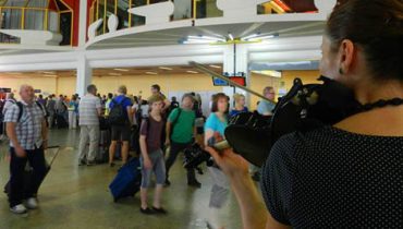 música no terminal