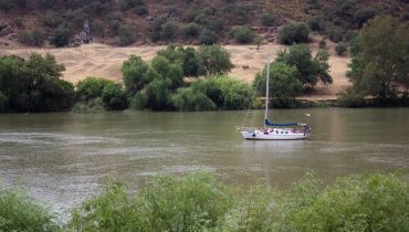 Pomarão e o Rio Guadiana