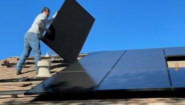 painel fotovoltaico - habitação