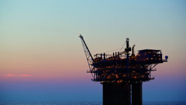 plataforma de exploração de gás e petróleo da Repsol