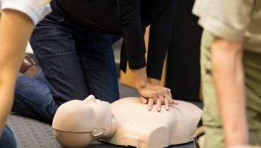 First aid CPR seminar.
