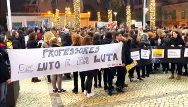 professores em luta Portimão