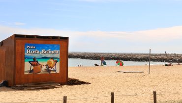 quarteira praia rosa branca anamadeira|molhes quarteira