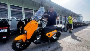scooter eletricas no autodromo do algarve