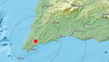 sismo vila do bispo sentido