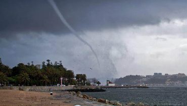 tornado no Porto